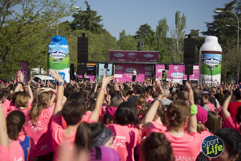 Entrega de premios y actividades post Carrera de la Mujer de Madrid
