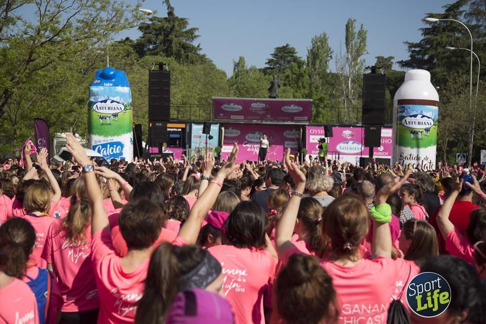 Entrega de premios y actividades post Carrera de la Mujer de Madrid