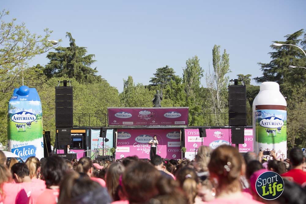 Entrega de premios y actividades post Carrera de la Mujer de Madrid