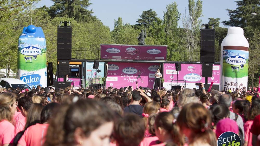 Entrega de premios y actividades post Carrera de la Mujer de Madrid