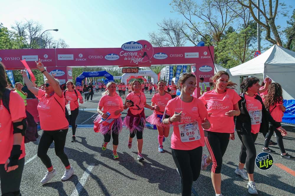Carrera de la Mujer de Madrid 2018-17