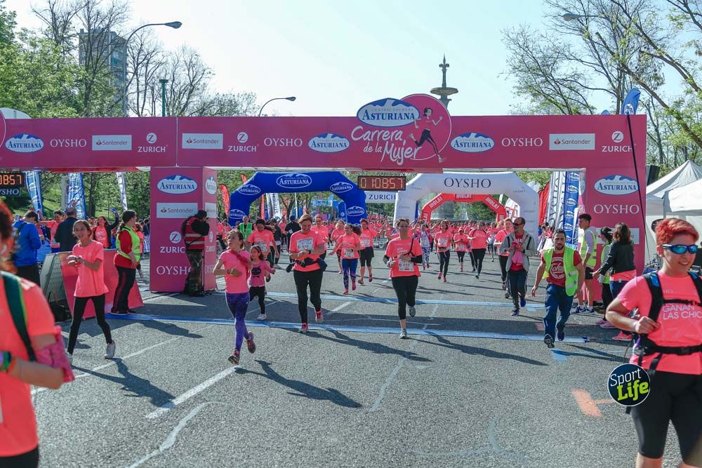 Carrera de la Mujer de Madrid 2018-17