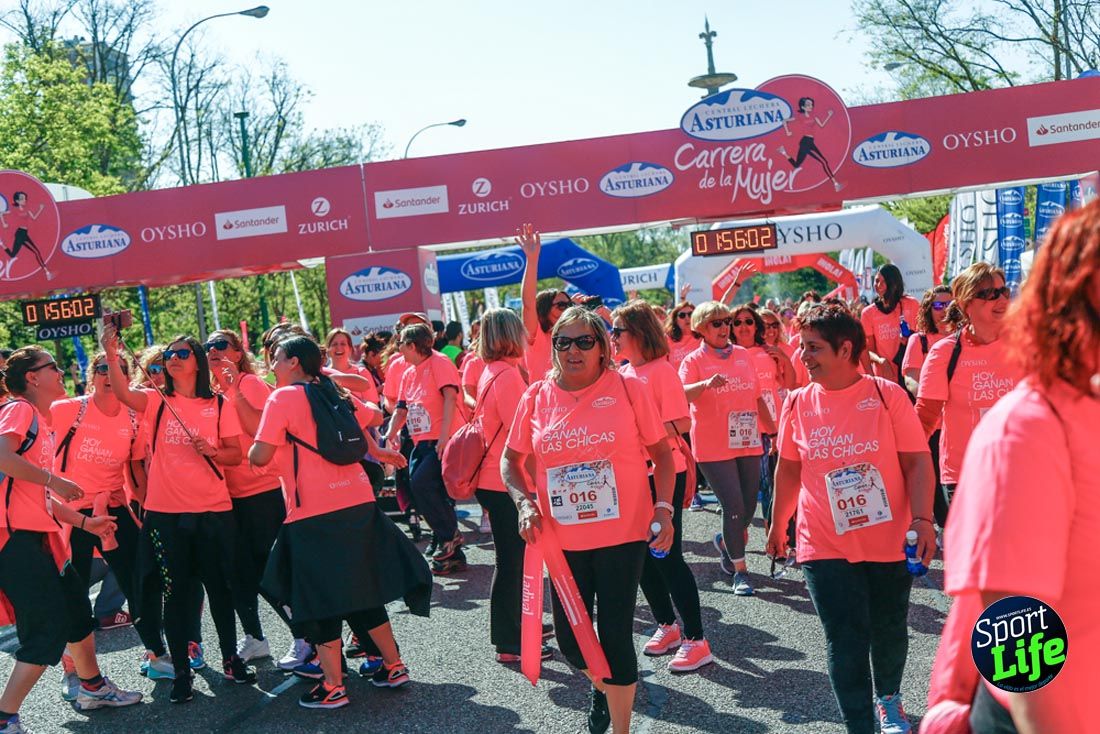 Carrera de la Mujer de Madrid 2018-22