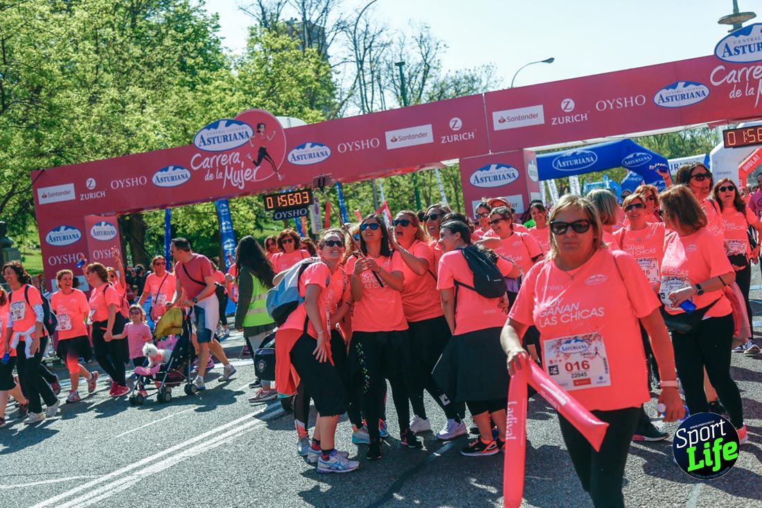 Carrera de la Mujer de Madrid 2018-22