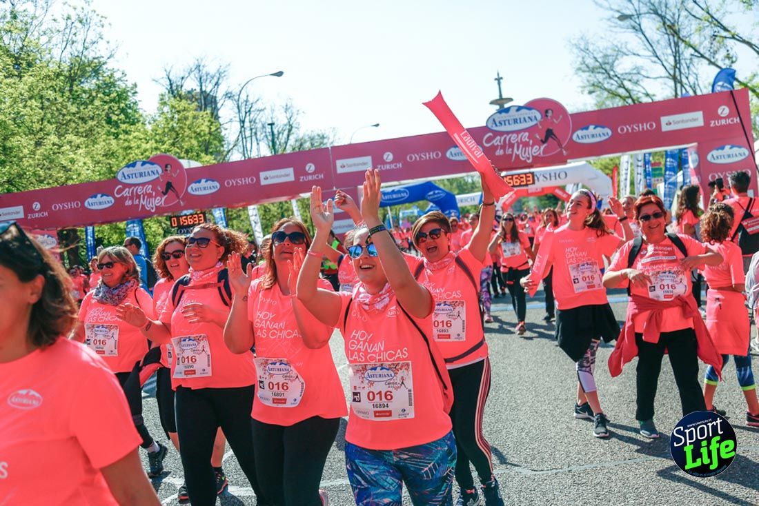 Carrera de la Mujer de Madrid 2018-22