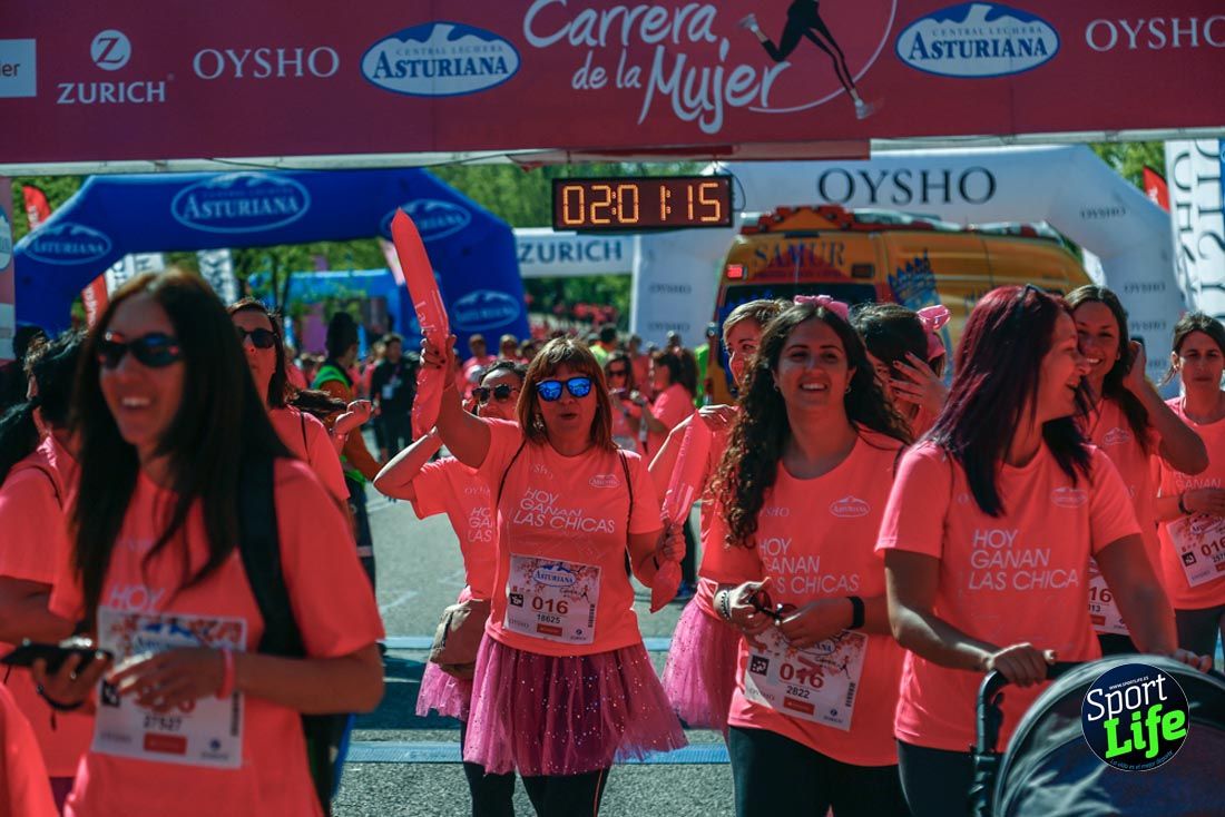 Carrera de la Mujer de Madrid 2018-22