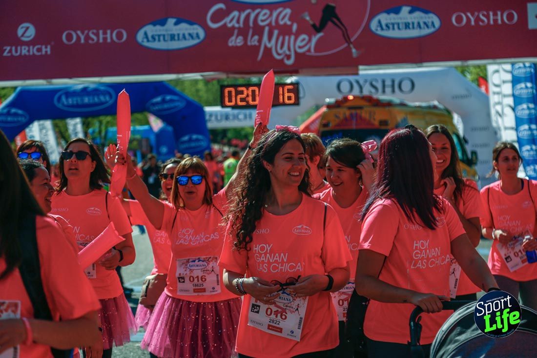 Carrera de la Mujer de Madrid 2018-22