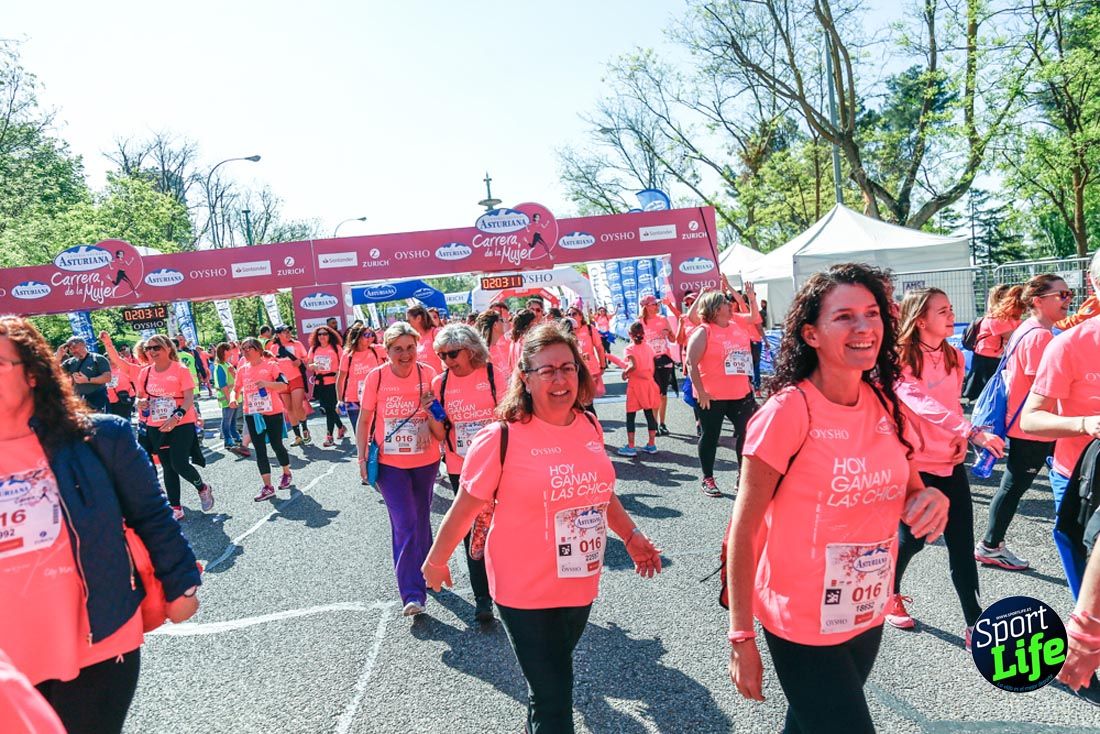 Carrera de la Mujer de Madrid 2018-22