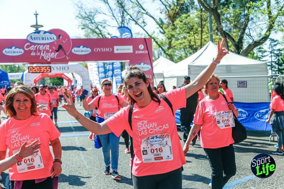 Carrera de la Mujer de Madrid 2018-22