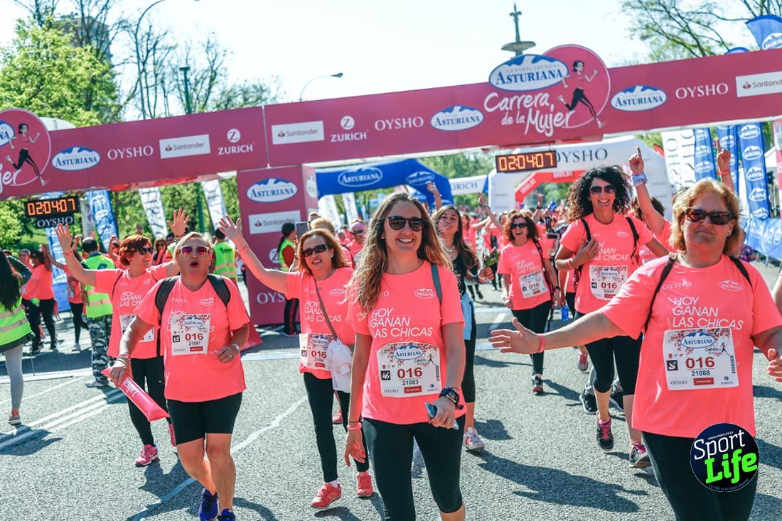 Carrera de la Mujer de Madrid 2018-22
