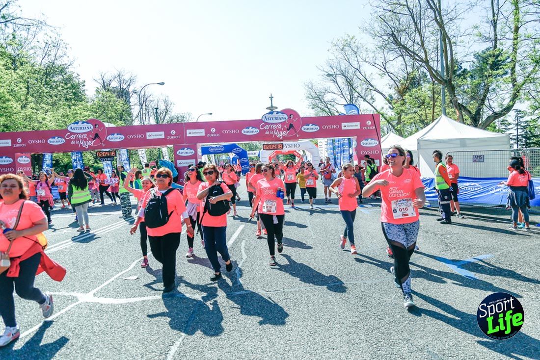 Carrera de la Mujer de Madrid 2018-22