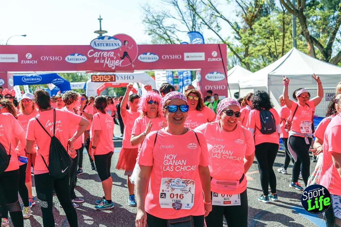 Carrera de la Mujer de Madrid 2018-22