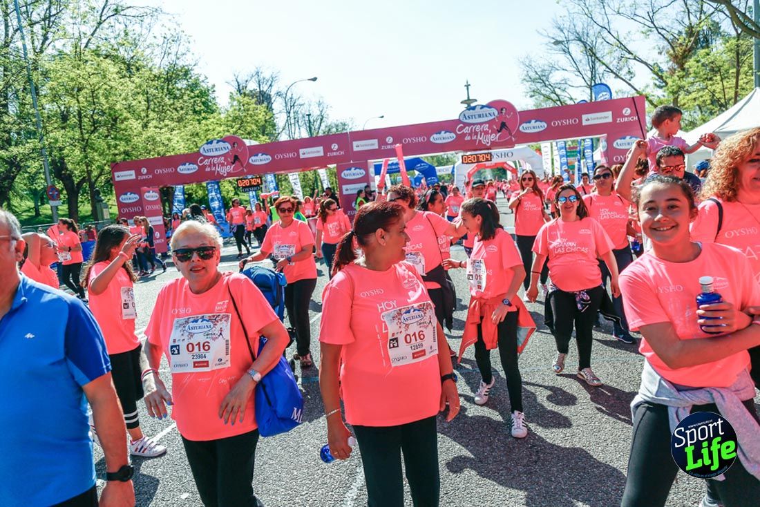 Carrera de la Mujer de Madrid 2018-22