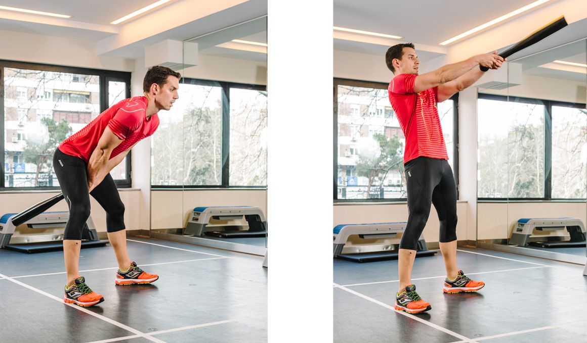 Entrenamiento con clubbell o pesa persa