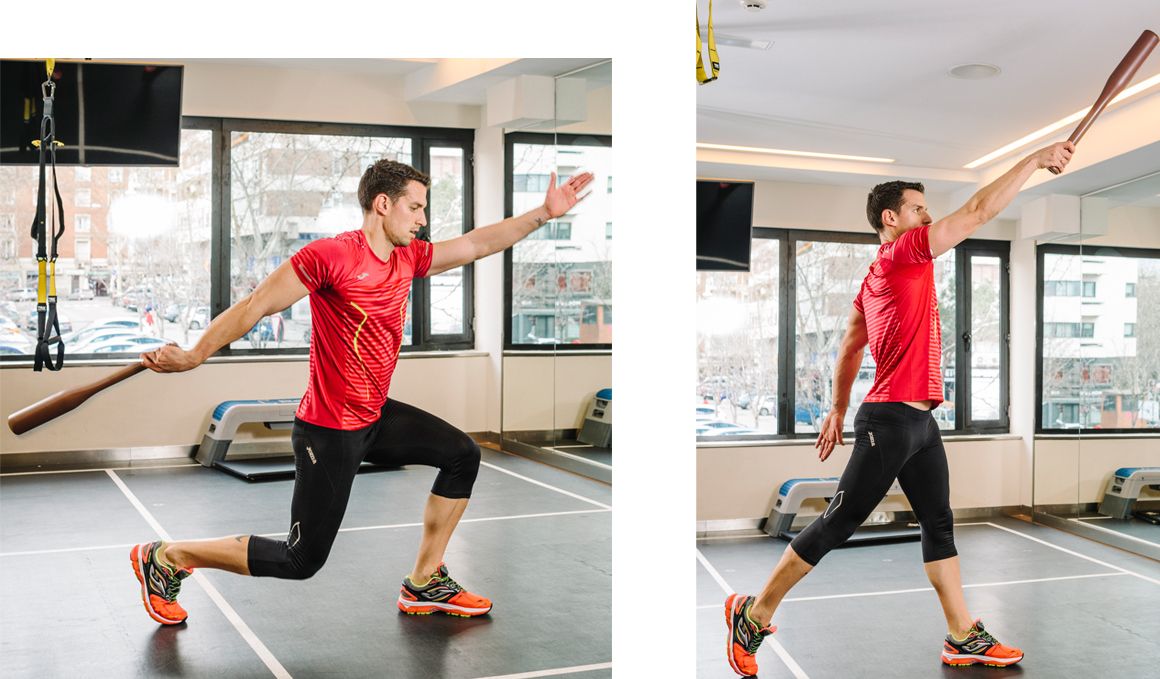 Entrenamiento con clubbell o pesa persa