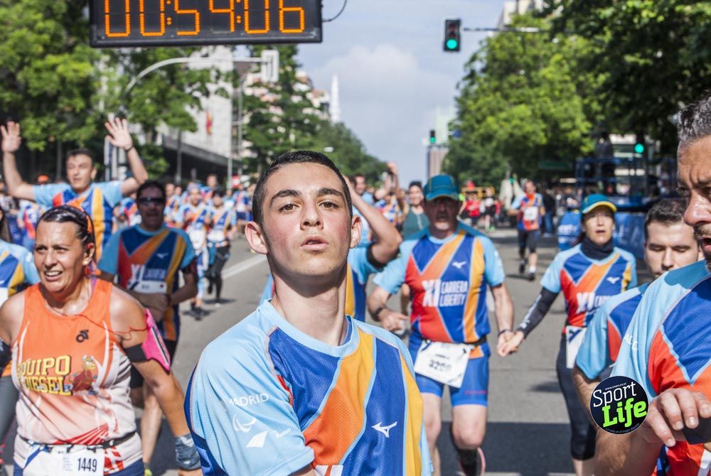 Carrera Liberty 2018-por las calles de Madrid 4