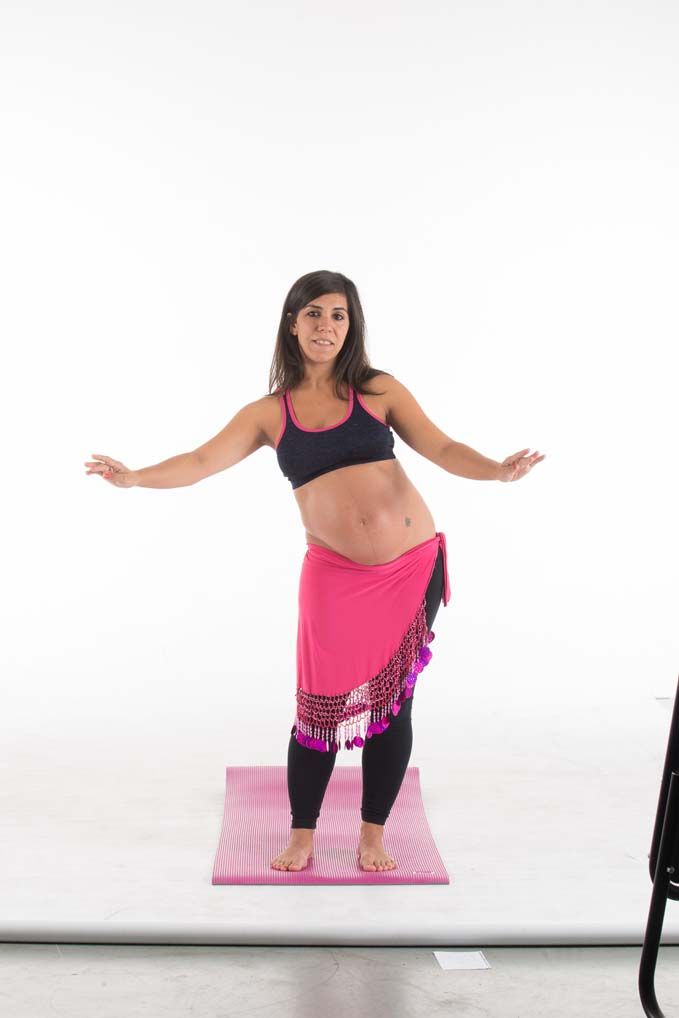 Danza del vientre para embarazadas: círculo completo
