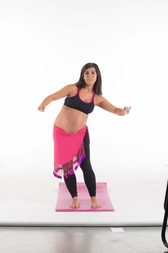 Danza del vientre para embarazadas: círculo completo