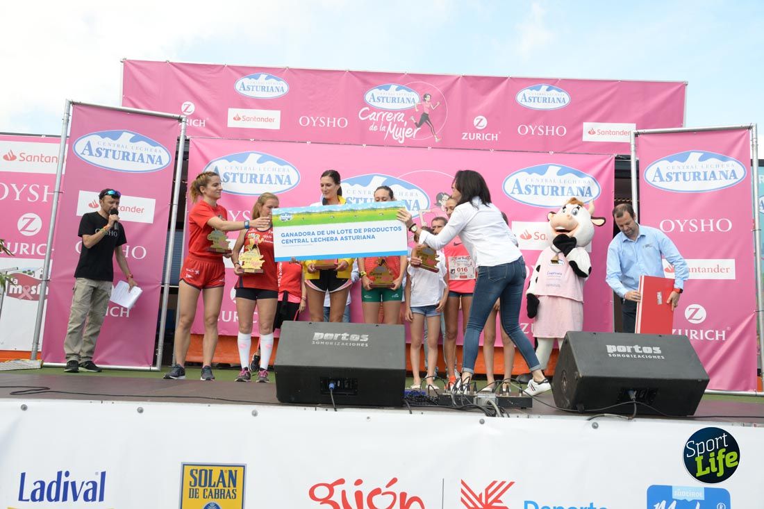 Carrera de la Mujer de Gijón -premios