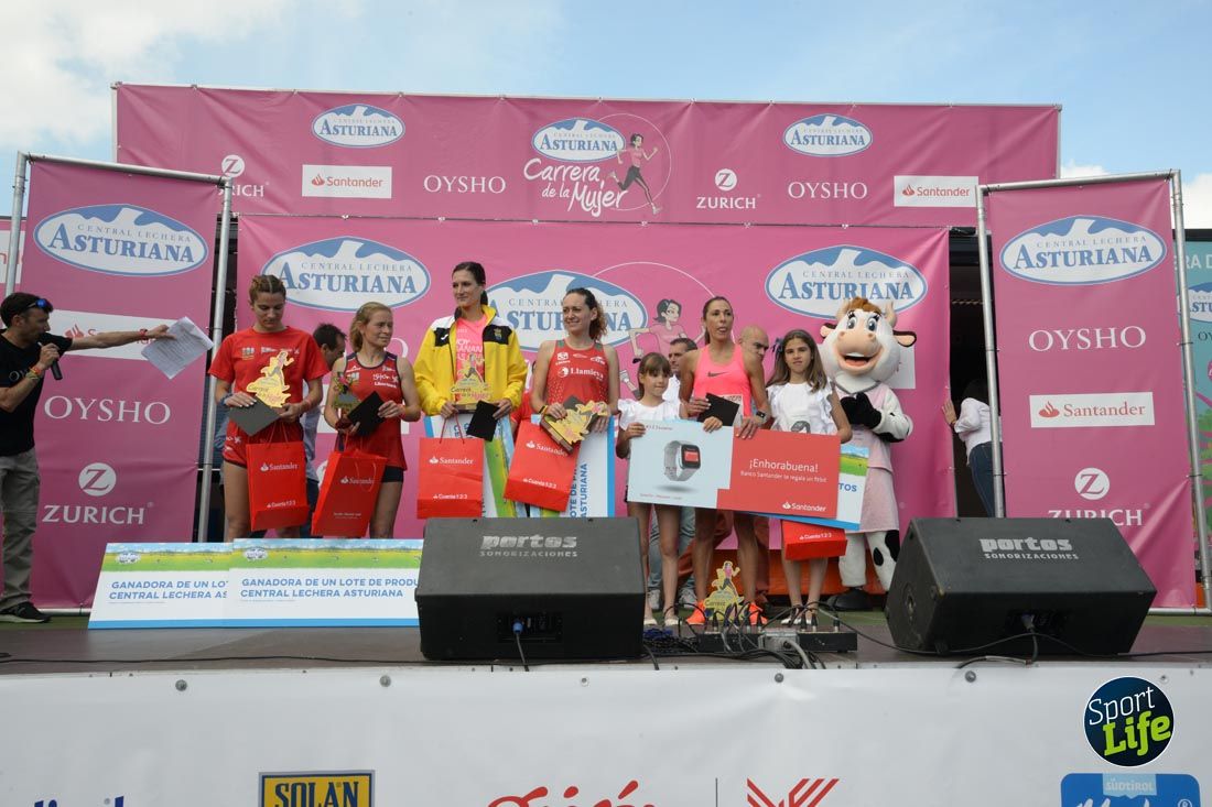 Carrera de la Mujer de Gijón -premios