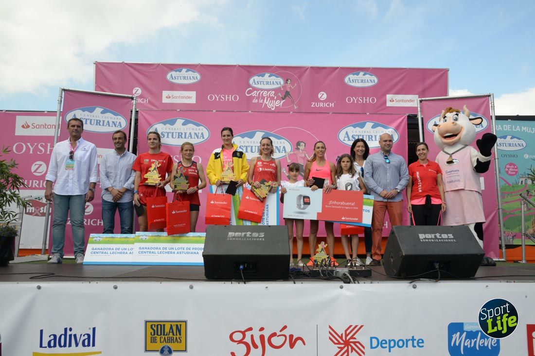 Carrera de la Mujer de Gijón -premios