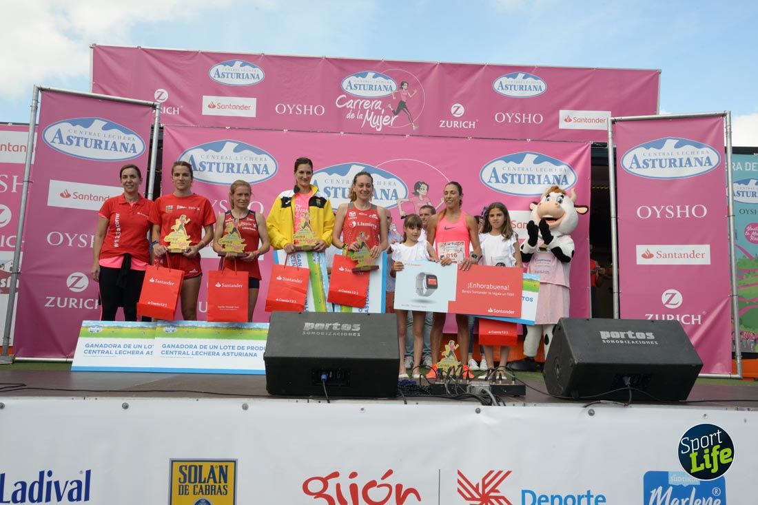 Carrera de la Mujer de Gijón -premios
