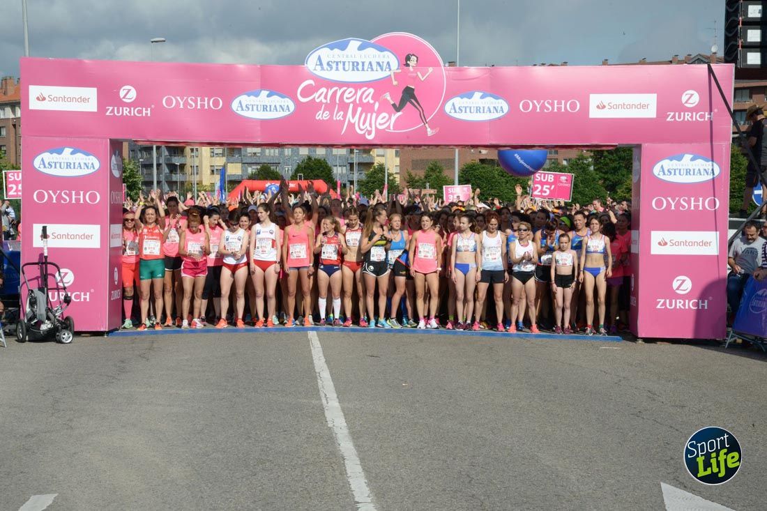 Carrera de la Mujer de Gijón-salida