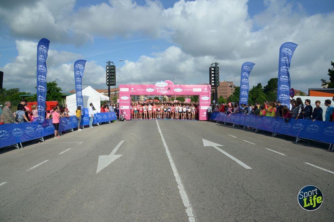 Carrera de la Mujer de Gijón-salida