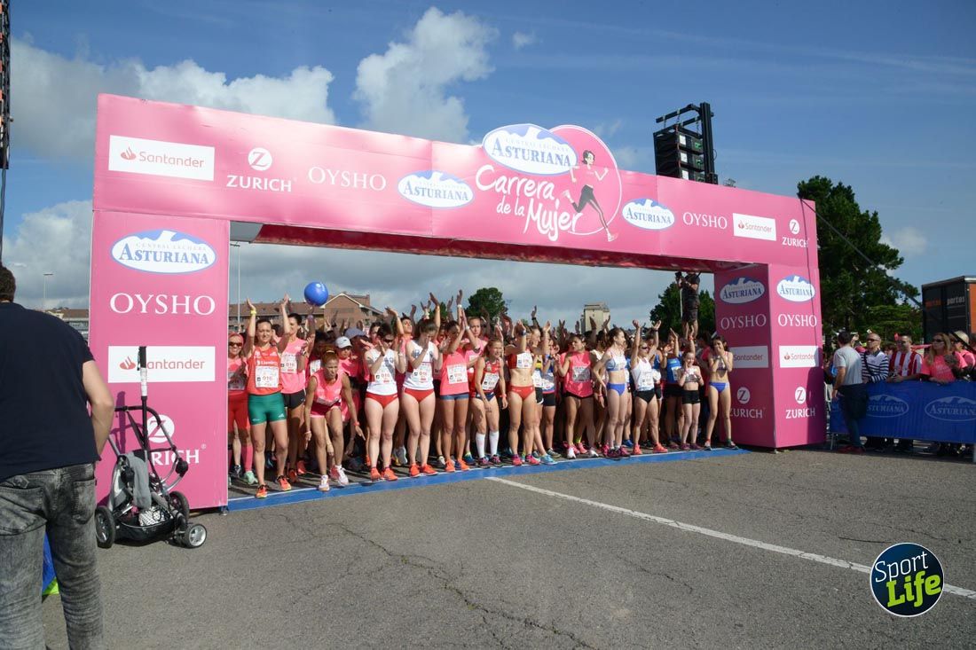 Carrera de la Mujer de Gijón-salida
