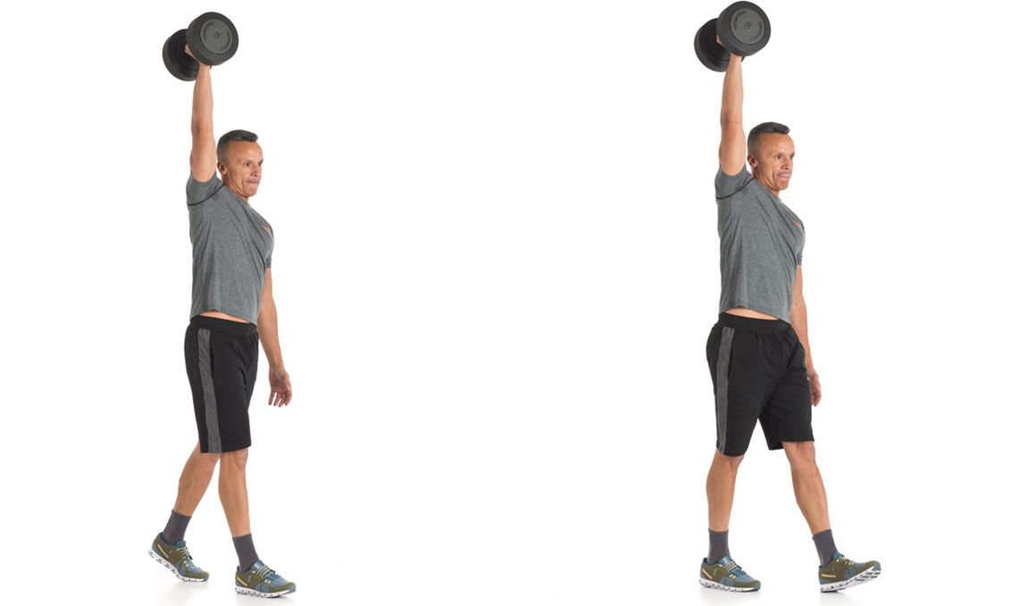 Entrenamiento con solo una mancuerna