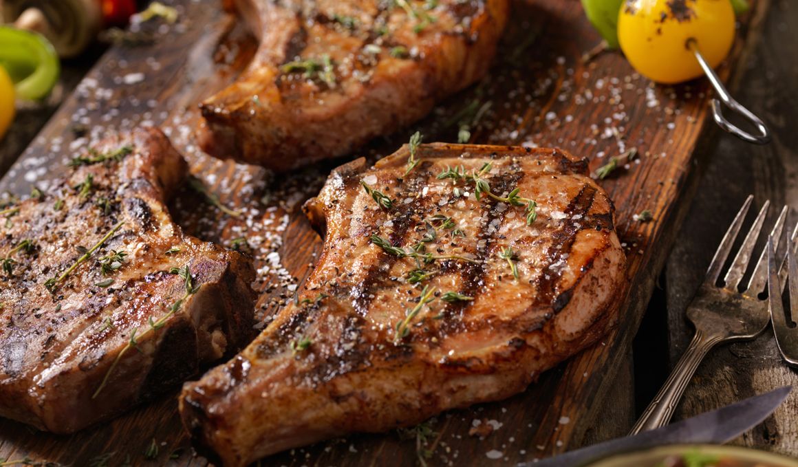 Alimentos deportivos: Carne de cerdo