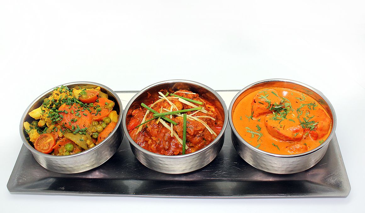 La comida india está llena de sabor y salud