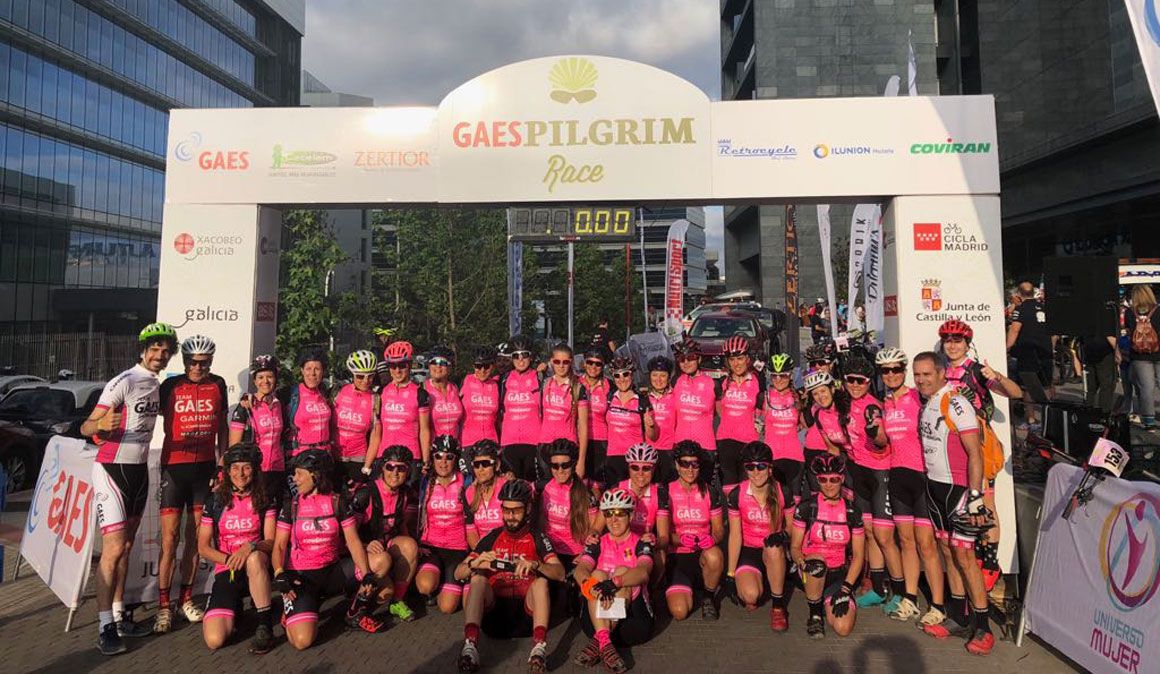 GAES Pilgrim Race, de Madrid a Santiago en bici, compañerismo, igualdad y deporte
