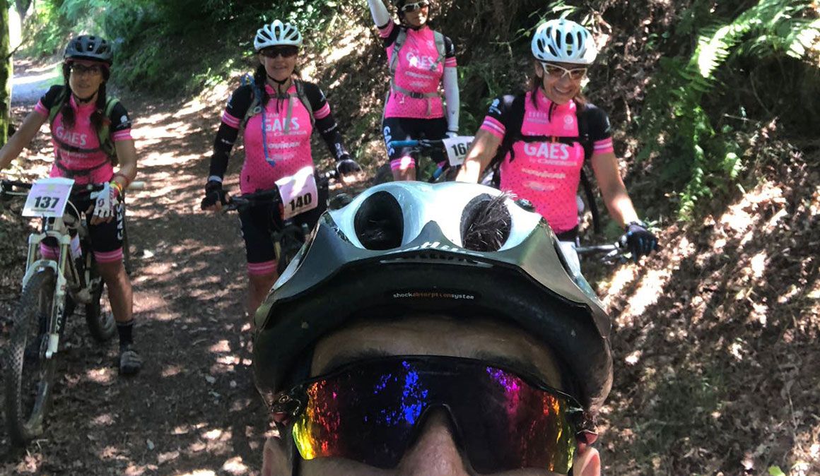GAES Pilgrim Race 2018 Madrid a Santiago en bici