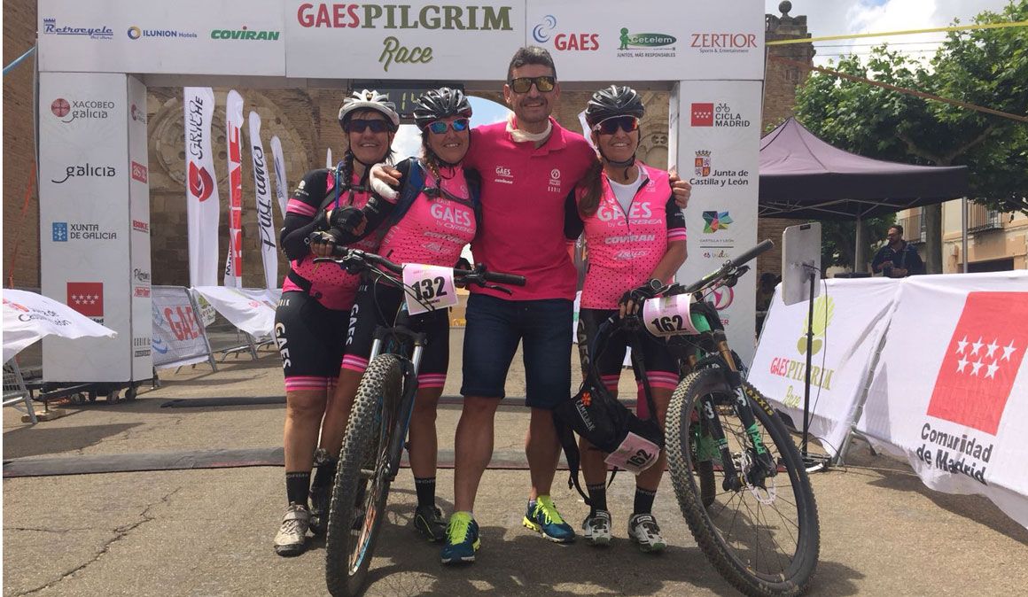 GAES Pilgrim Race 2018 Madrid a Santiago en bici