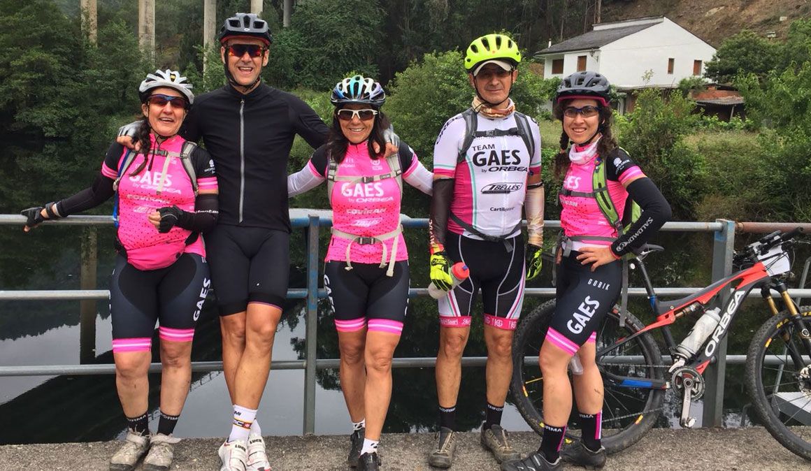 GAES Pilgrim Race 2018 Madrid a Santiago en bici