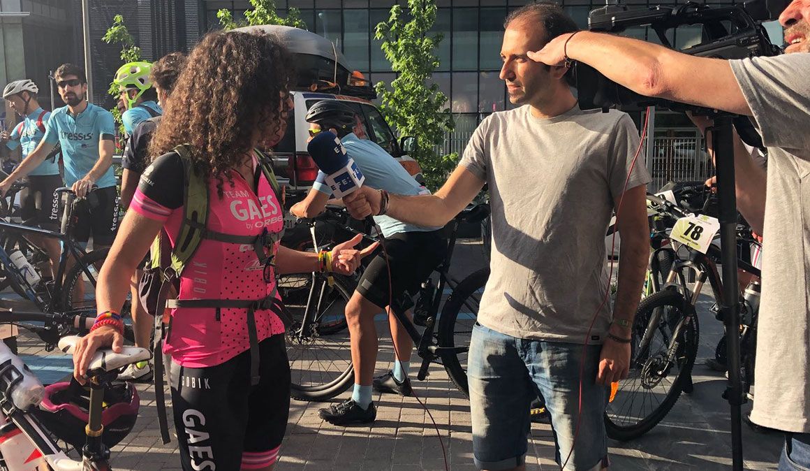 GAES Pilgrim Race 2018 Madrid a Santiago en bici