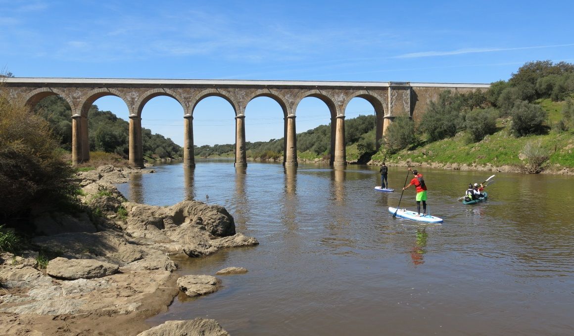 Una aventura en paddle surf por el Guadiana