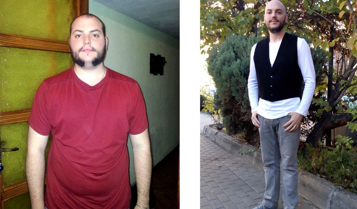 Club pérdida de peso: Iván Blanco, 27 kilos menos organizando sus comidas