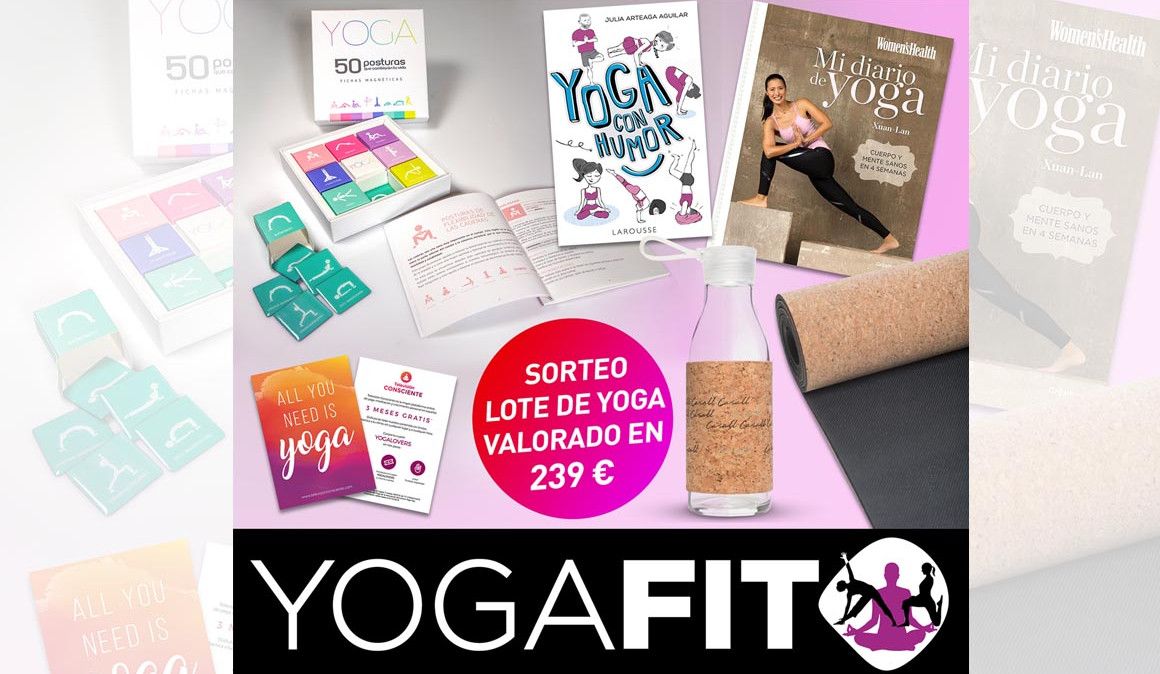 ¡Y estos son los ganadores del sorteo de los 2 pack YogaFit!