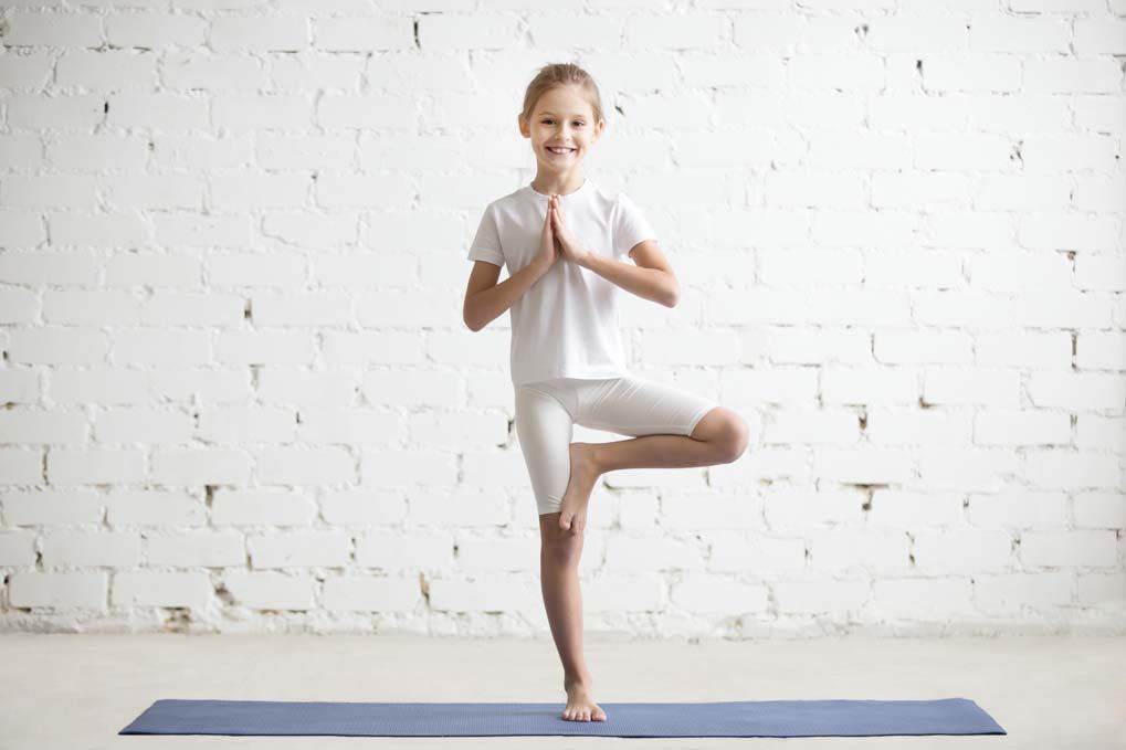 circuito de yoga para niños