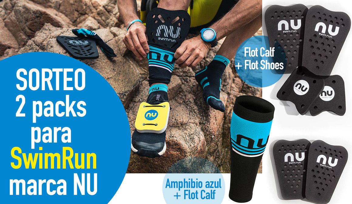 ¡Ya tenemos los ganadores de las 2 equipaciones de SwimRun que sorteamos!