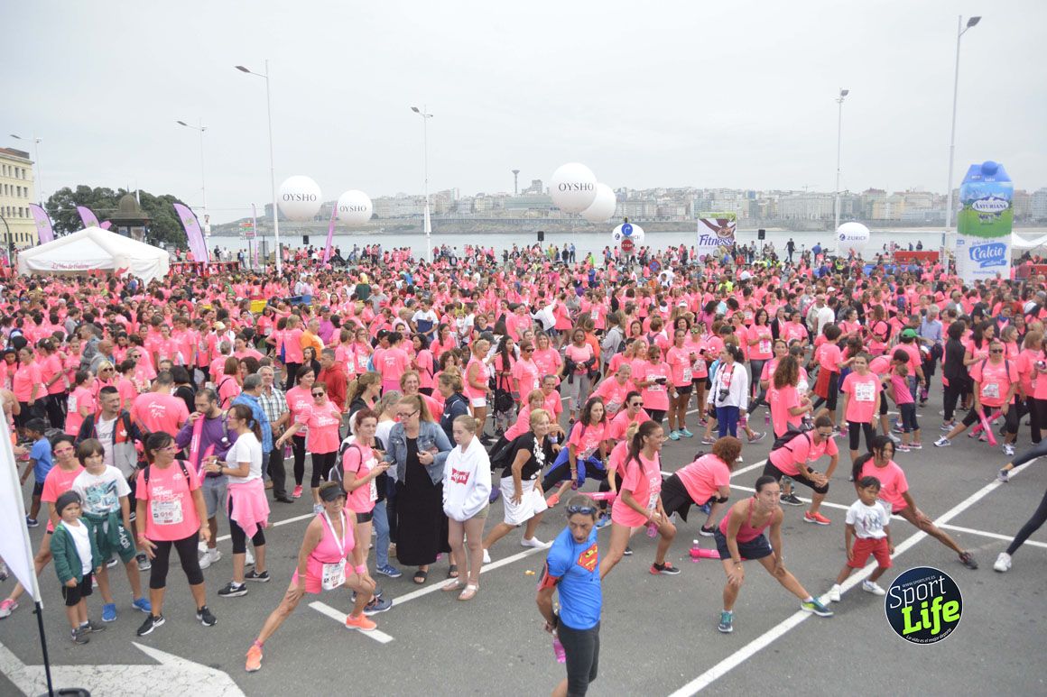 Las 30 mejores fotos de la Carrera de la Mujer de A Coruña