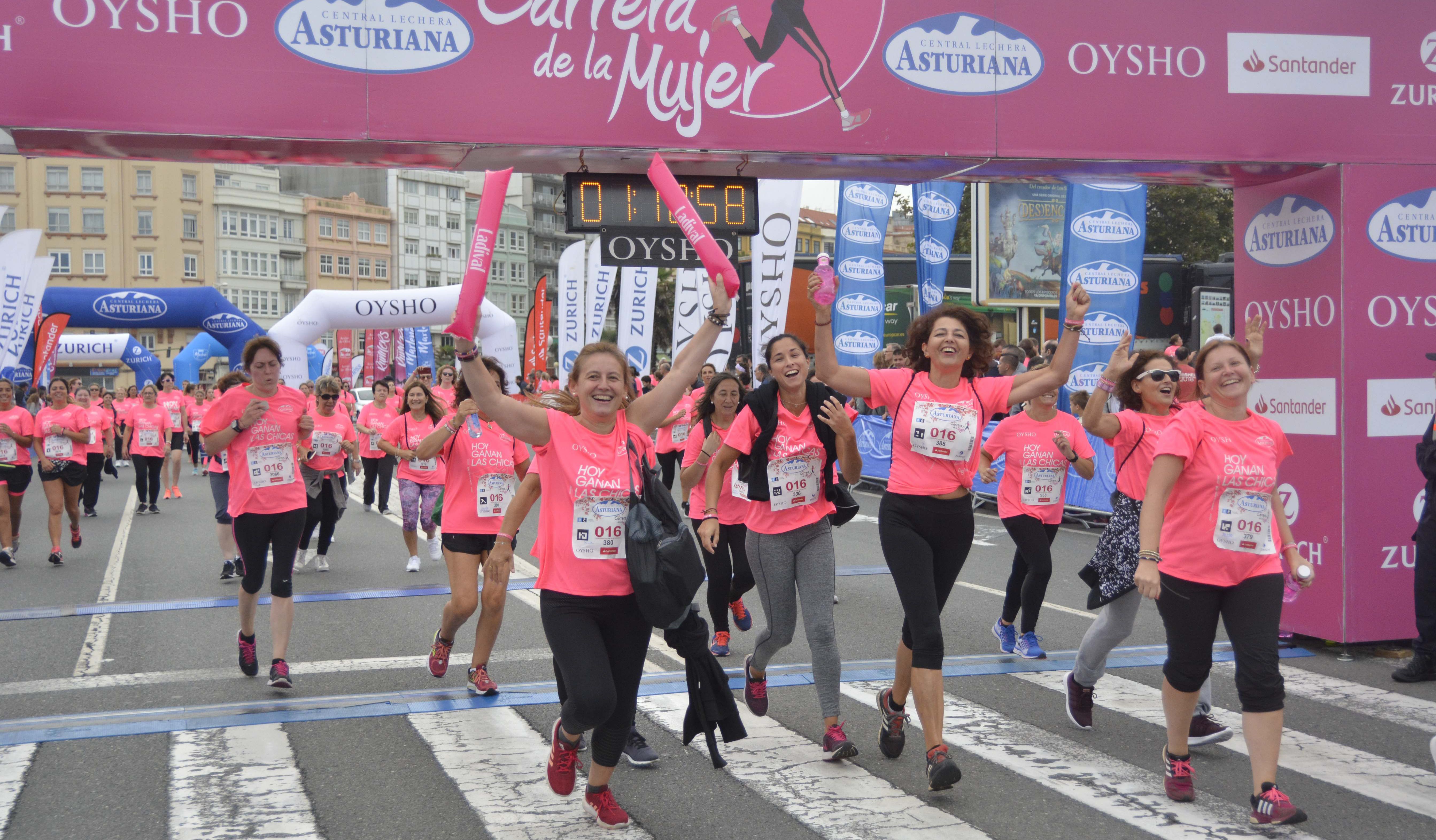 Así fue la Carrera de la Mujer de A Coruña