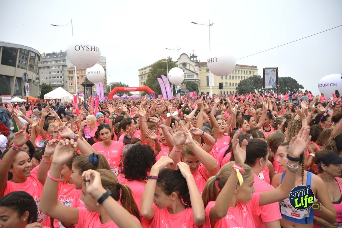 Las 30 mejores fotos de la Carrera de la Mujer de A Coruña