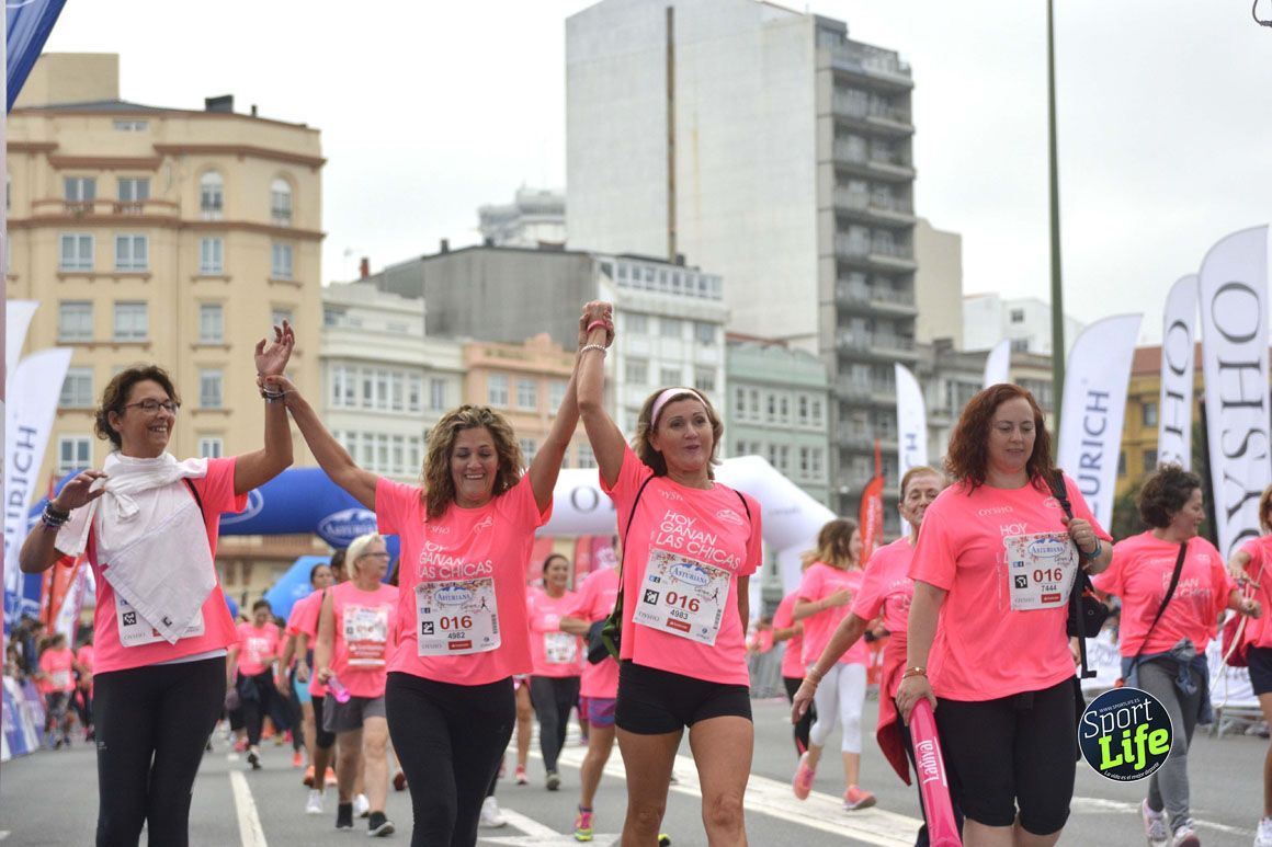 La Carrera de la Mujer de A Coruña en fotos