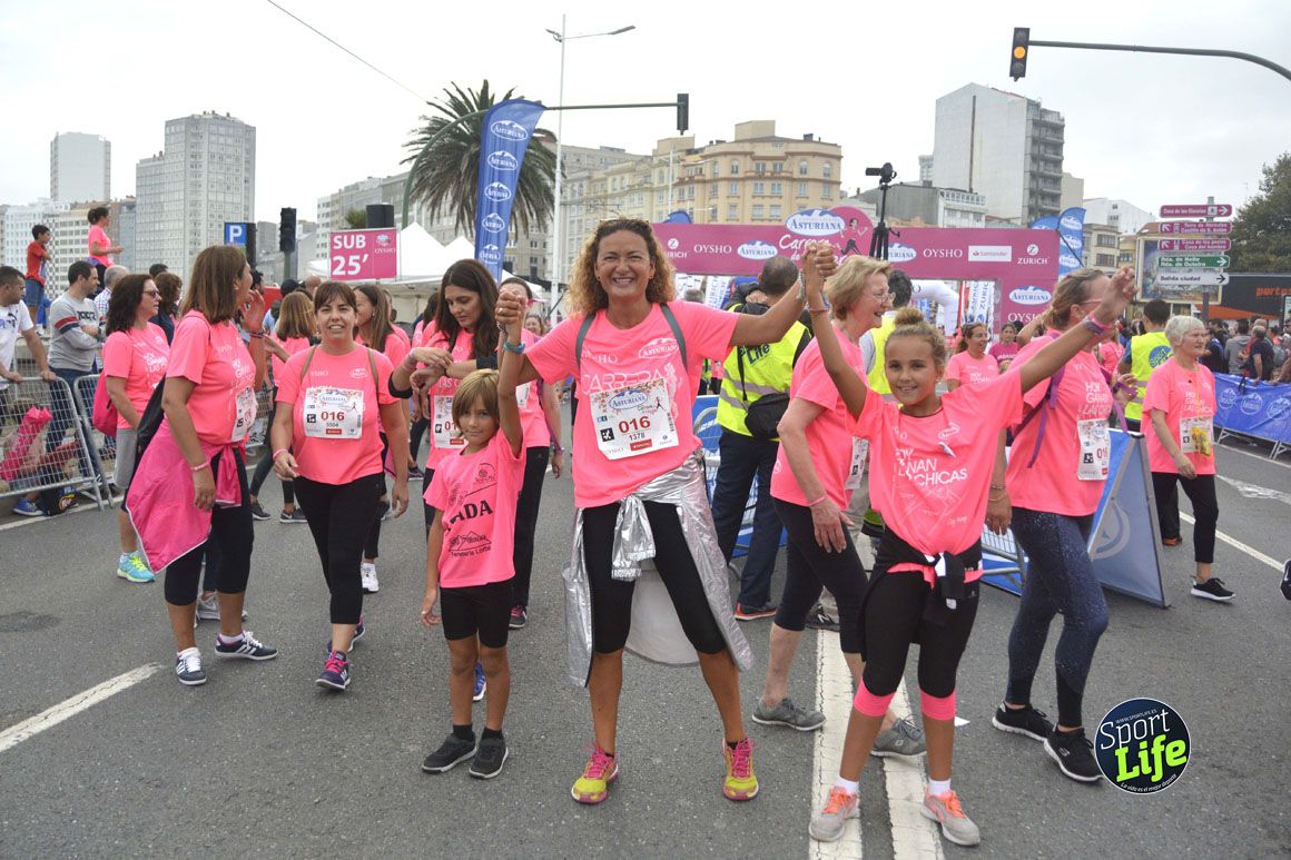 La Carrera de la Mujer de A Coruña en fotos