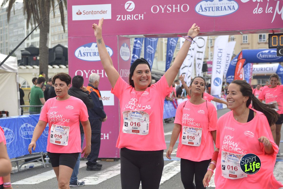 La Carrera de la Mujer de A Coruña en fotos