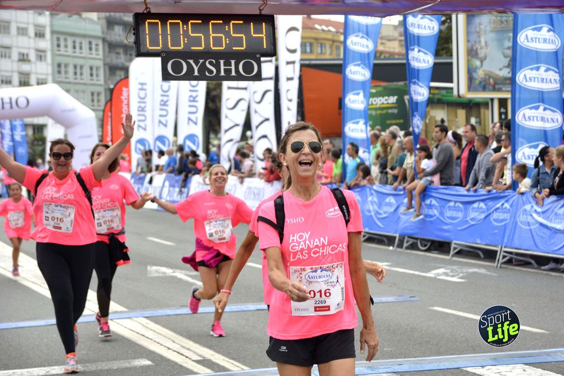 La Carrera de la Mujer de A Coruña en fotos