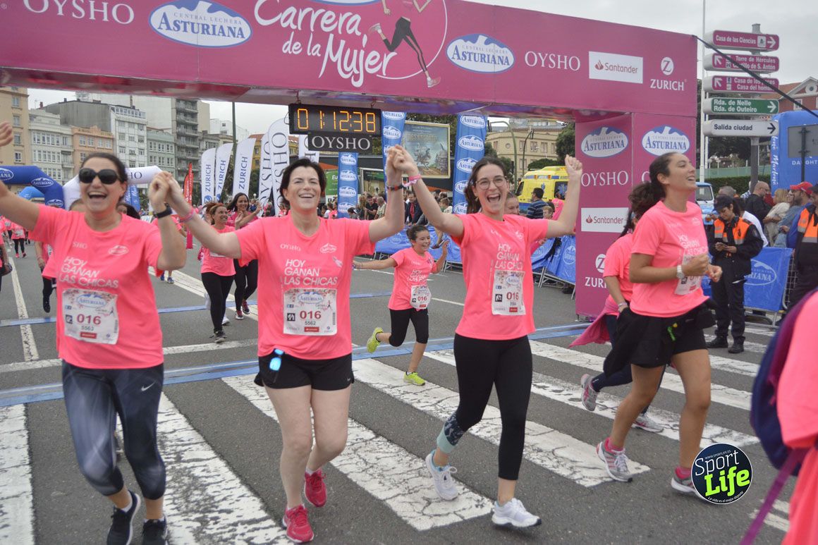 La Carrera de la Mujer de A Coruña dejó estas fotos